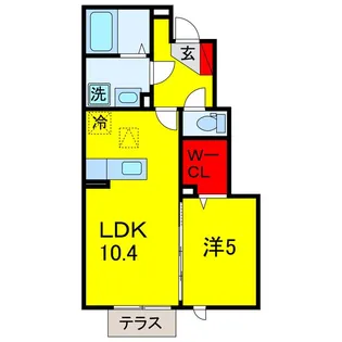 あけぼの【1階】の間取り
