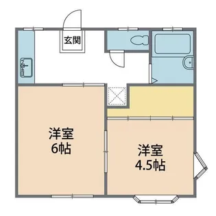 クロノス大塚【2階】の間取り