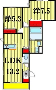 EXCEL MIRAI 20【1階】の間取り