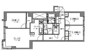 インプルーブ西早稲田の間取り