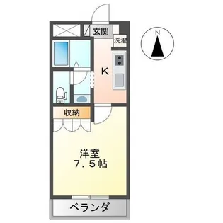 メゾン・トランタンヌーフ【1階】の間取り