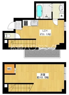 レジデンスミヤビ【2階】の間取り