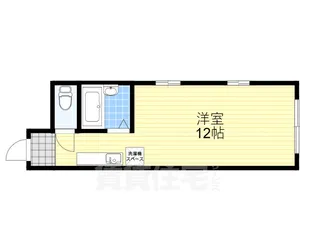 サンウイング南森町【3階】の間取り