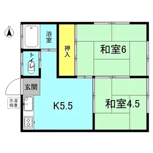 神奈川県平塚市田村7【アパート】の間取り