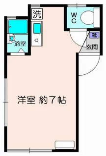 セレネセブン【1階】の間取り