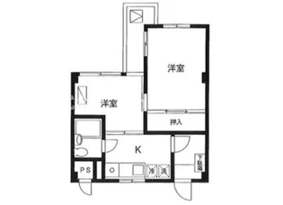 東京都杉並区堀ノ内3【マンション】の間取り