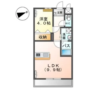 ライズ(rise)【2階】の間取り
