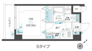 フェニックス練馬桜台【3階】の間取り