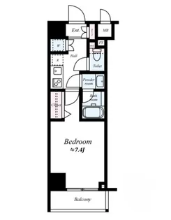 東京都台東区浅草橋3【マンション】の間取り