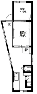 東和ビル【5階】の間取り