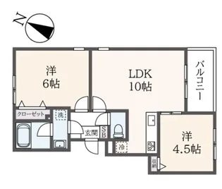 MC HOUSE高島台【5階】の間取り