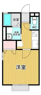 ラ・メール【1階】の間取り