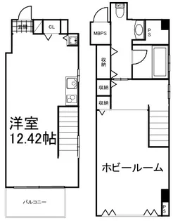 StoRK Residence枚方新町【2階】の間取り
