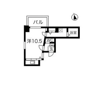 THE DOORS(ザ・ドアーズ)【8階】の間取り