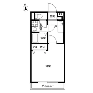 アムール グリーンヒルI【2階】の間取り
