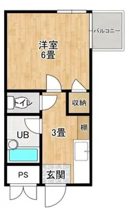 Plaza・M・V【2階】の間取り