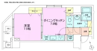 銀座レジデンス参番館【3階】の間取り