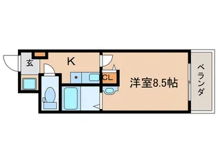 サンクリエート草津【5階】の間取り