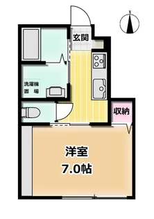 仮)インテグラル櫛川【1階】の間取り