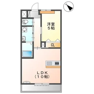 サン ハーレ【1階】の間取り
