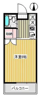 カレッジハウスIII【2階】の間取り