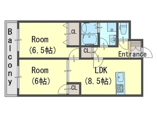 BOA VISTA【5階】の間取り