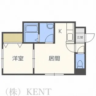サンテラスカーサI【3階】の間取り