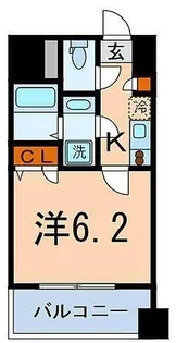 プレサンス本駒込アカデミア【4階】の間取り