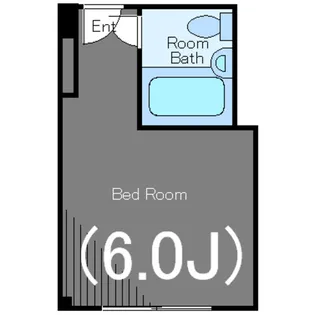 秀和赤坂レジデンシャルホテル【4階】の間取り