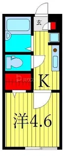 リブリ・ラメール【1階】の間取り