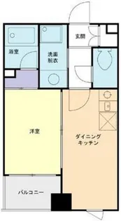 ハーモニーマンション根岸【6階】の間取り