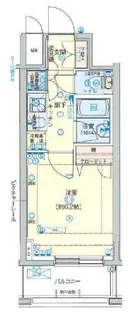 ブライズ品川南ルリオン【2階】の間取り