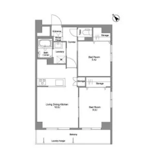 コンフォリア曳舟【6階】の間取り