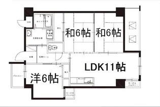グレース吉祥【2階】の間取り