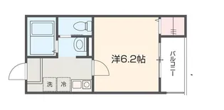 MELDIA町田II【2階】の間取り