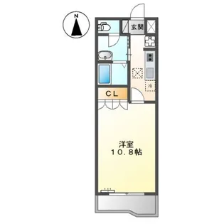 IVY COURT(アイビーコート)【1階】の間取り