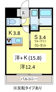 コルトーナ壱番館【3階】の間取り