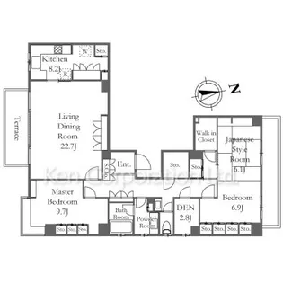 アルファステージ西荻窪【1階】の間取り
