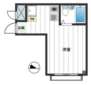 ラ・ヴニール大山【3階】の間取り