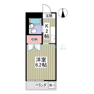 第一ローズハイツ【1階】の間取り