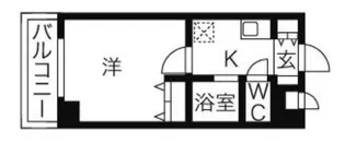 カテリーナ両国【5階】の間取り