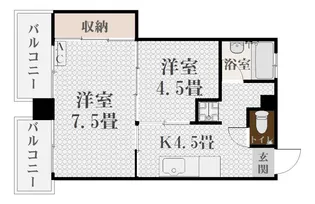 立石ビル(山之口町)【5階】の間取り