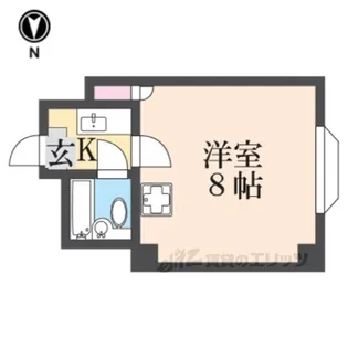 ロイヤル高田【3階】の間取り