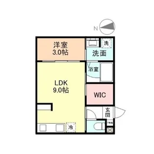 INTEGRAL大泉I【2階】の間取り