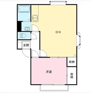 サンライフ古川【2階】の間取り