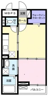 サマーハイツ【1階】の間取り