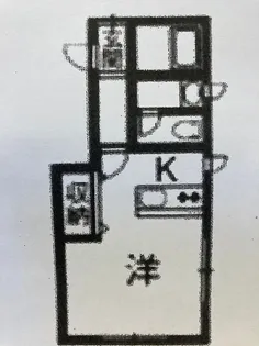 ハイツF【2階】の間取り