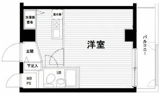 シティ東十条【3階】の間取り