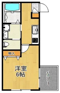 CELEN PLAISIR【2階】の間取り