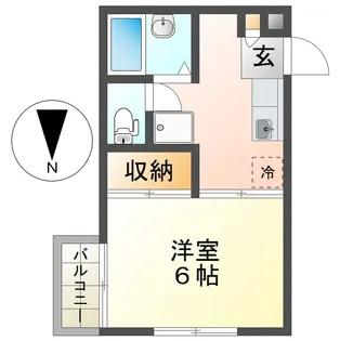 グレース大和田【2階】の間取り